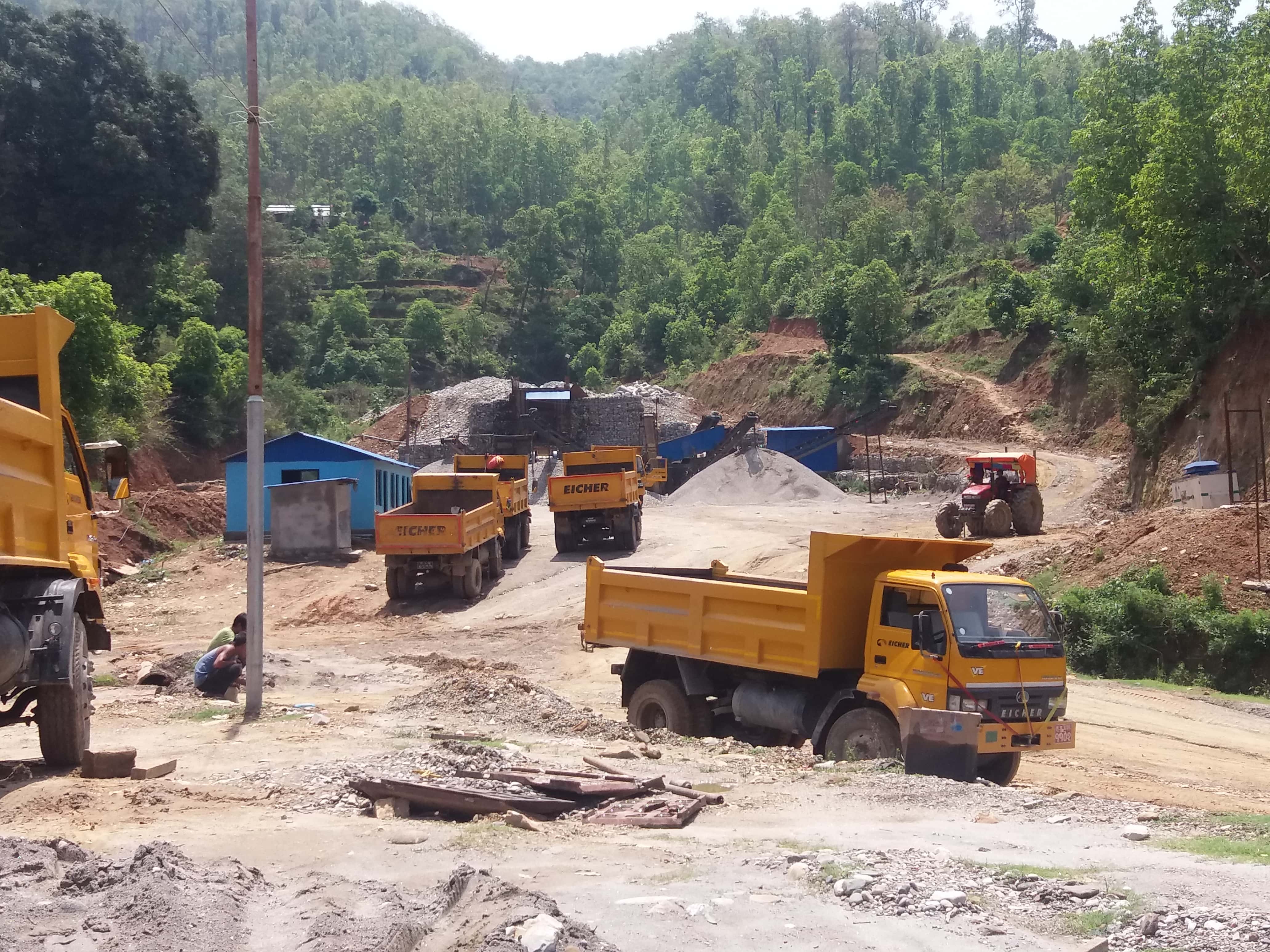 When crusher operators and local representatives collude to plunder