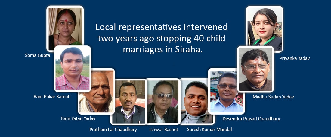 Elected representatives’ intervention approach to end child marriages 