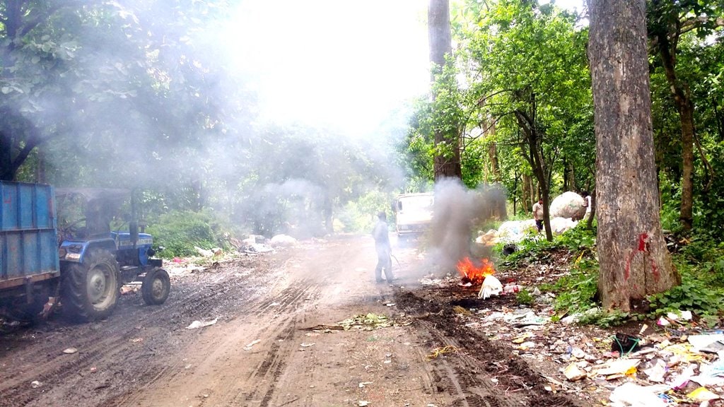 Garbage from Dharan and Itahari sub-metropolis brings diseases, pollution