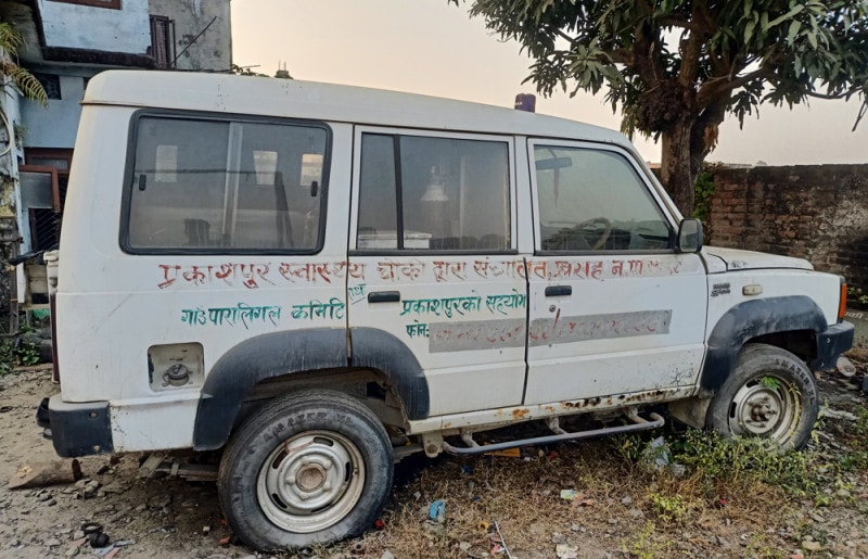 In Barahakshetra, pregnant women and poor people die in the absence of ambulance 