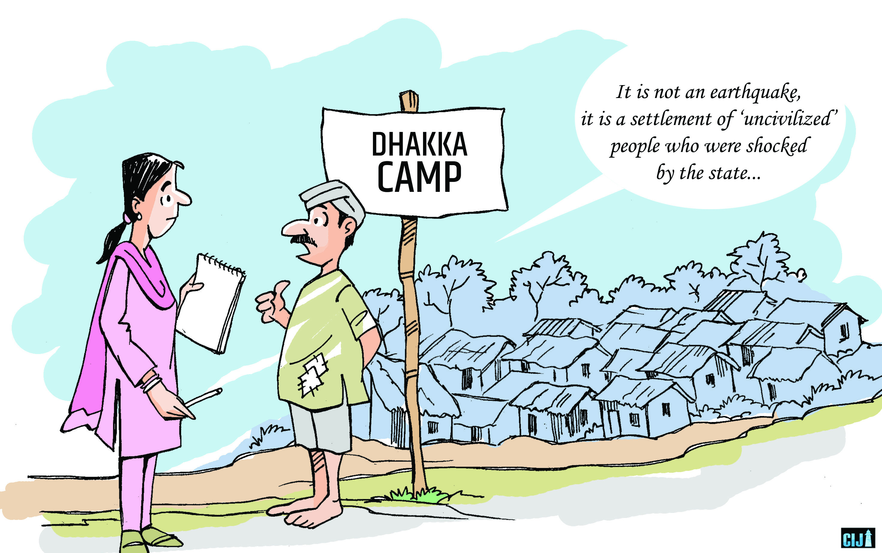 The ‘stateless’ people of Dhakka camp